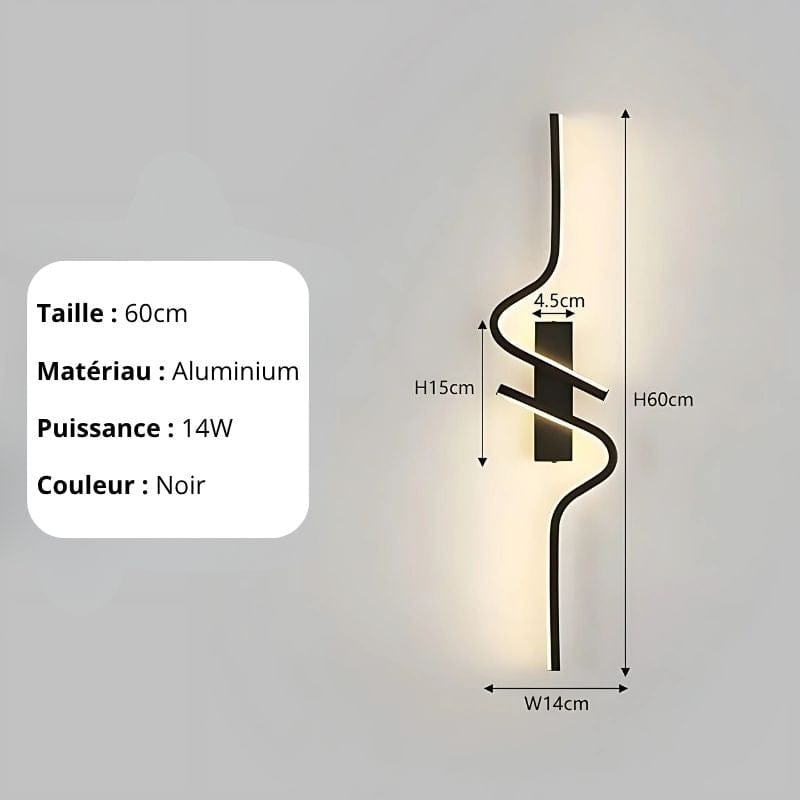 Applique LED Murale Design – Illuminez Votre Intérieur avec Élégance