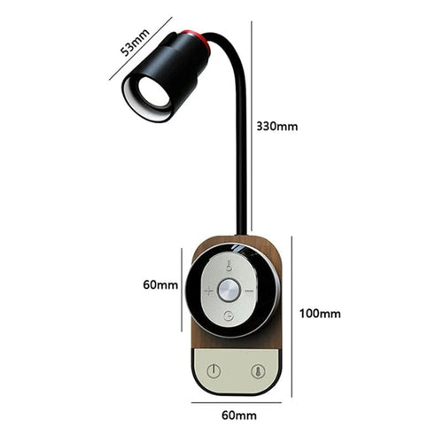 Applique Murale à Batterie Rechargeable – Illuminez Facilement Sans Fil