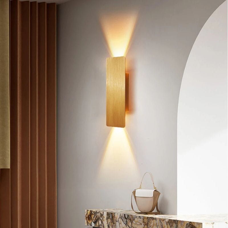 Applique Murale Aluminium Brossé – Sublimez Votre Intérieur avec Éclat