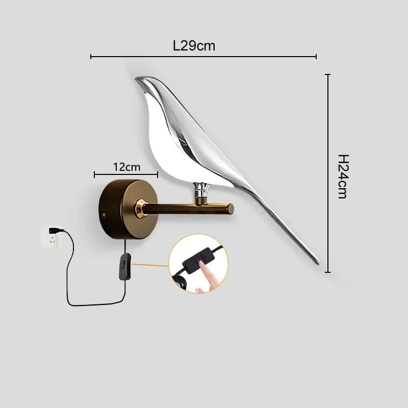 Applique Murale avec Prise et Interrupteur – Design Innovant et Praticité Maximale