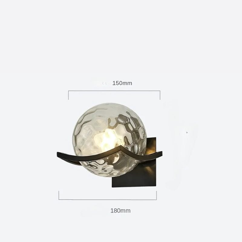 Applique Murale Chambre Verre – Illuminez Votre Espace avec Élégance