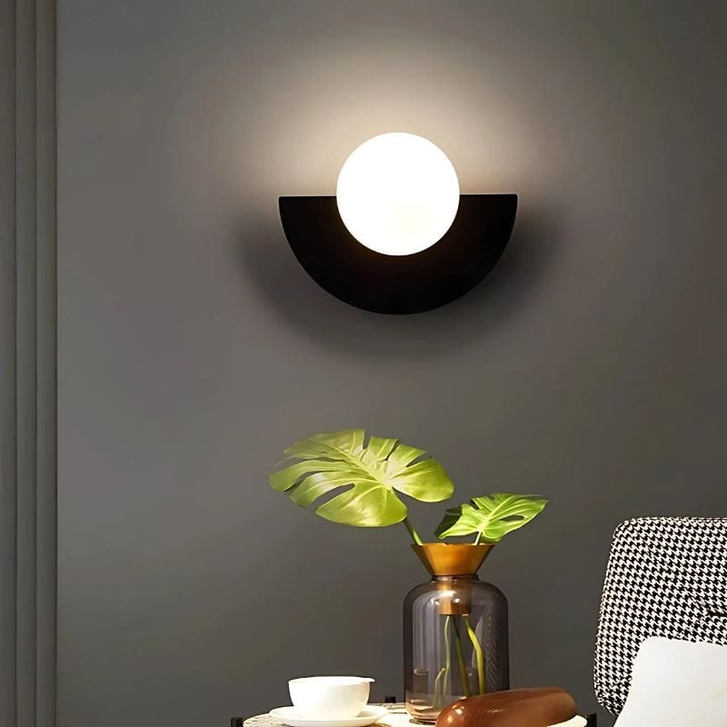 Applique Murale Demi Lune – Illuminez Vos Murs avec Élégance Unique