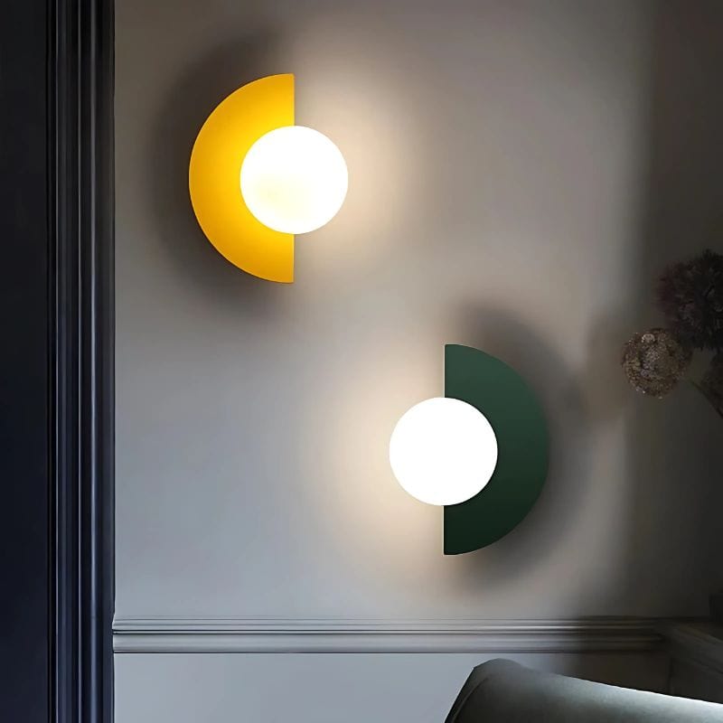 Applique Murale Demi Lune – Illuminez Vos Murs avec Élégance Unique