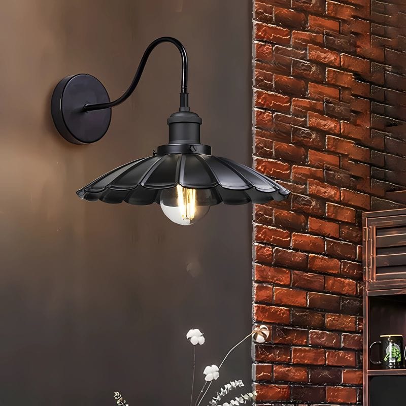 Applique Murale Extérieur Col de Cygne – Illuminez Votre Espace avec Élégance
