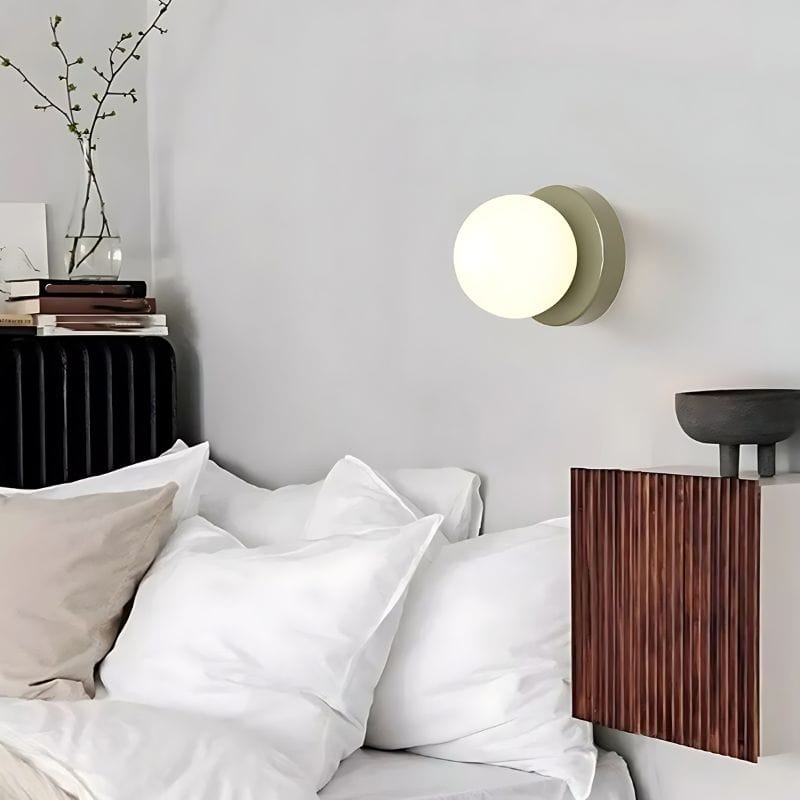 Applique Murale Globe Verre – Illuminez Votre Intérieur avec Élégance
