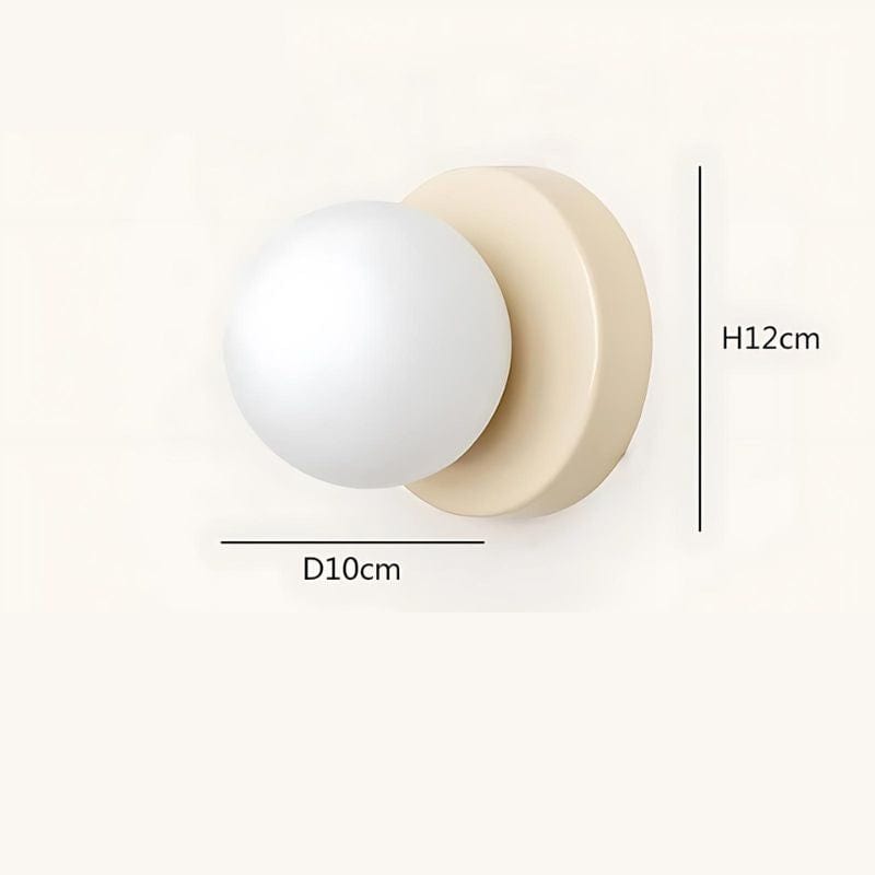 Applique Murale Globe Verre – Illuminez Votre Intérieur avec Élégance