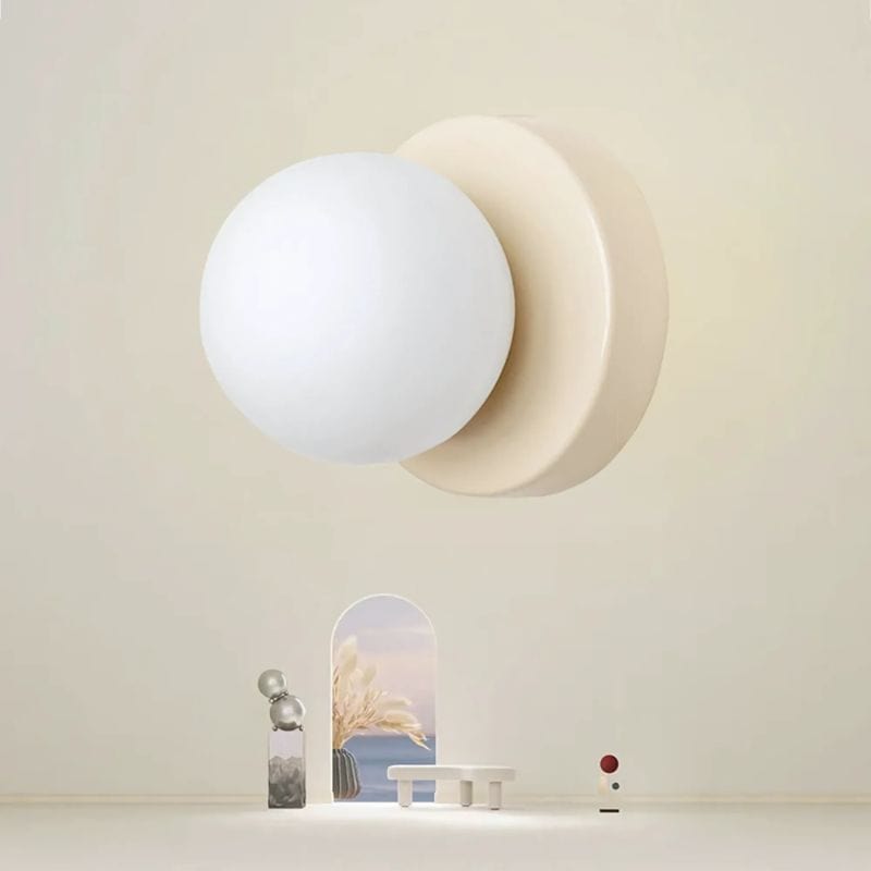 Applique Murale Globe Verre – Illuminez Votre Intérieur avec Élégance