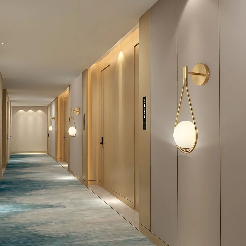 Applique Murale Goutte d'Eau – Illuminez Votre Intérieur avec Élégance