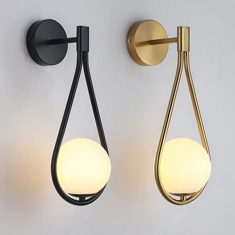 Applique Murale Goutte d'Eau – Illuminez Votre Intérieur avec Élégance