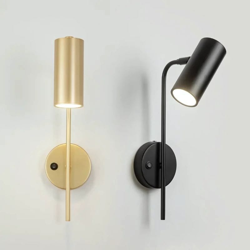Applique Murale Industrielle Avec Interrupteur – Design Unique & Pratique