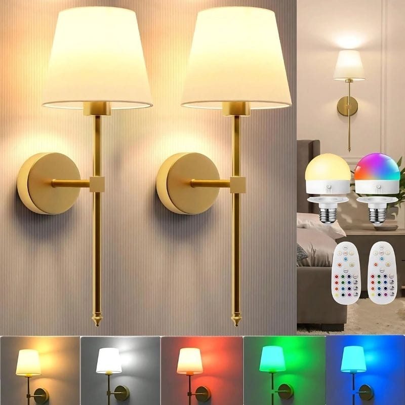 Applique Murale Intérieure Sans Fil – Illuminez Vos Espaces avec Style