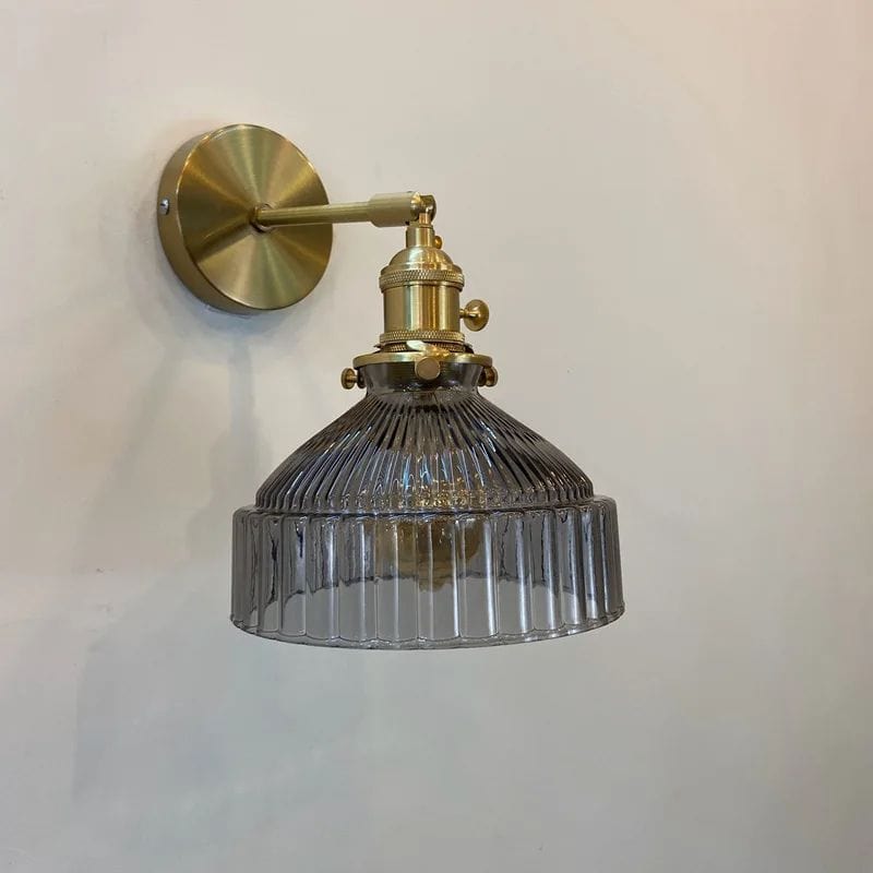 Applique Murale Laiton et Verre – Sublimez Votre Intérieur avec Élégance