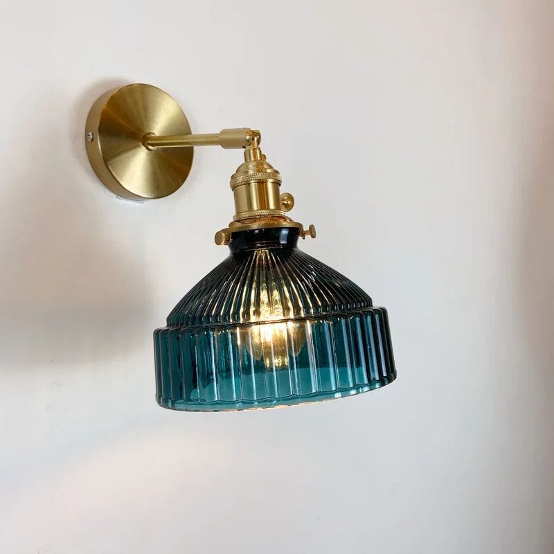 Applique Murale Laiton et Verre – Sublimez Votre Intérieur avec Élégance