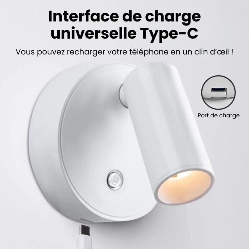 Applique Murale Magnétique – Éclairez vos murs avec style unique