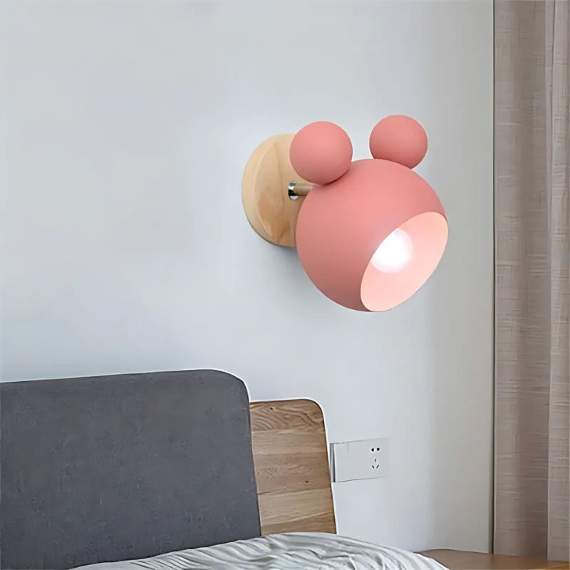 Applique Murale Mickey - Illuminez Votre Espace avec Style Unique