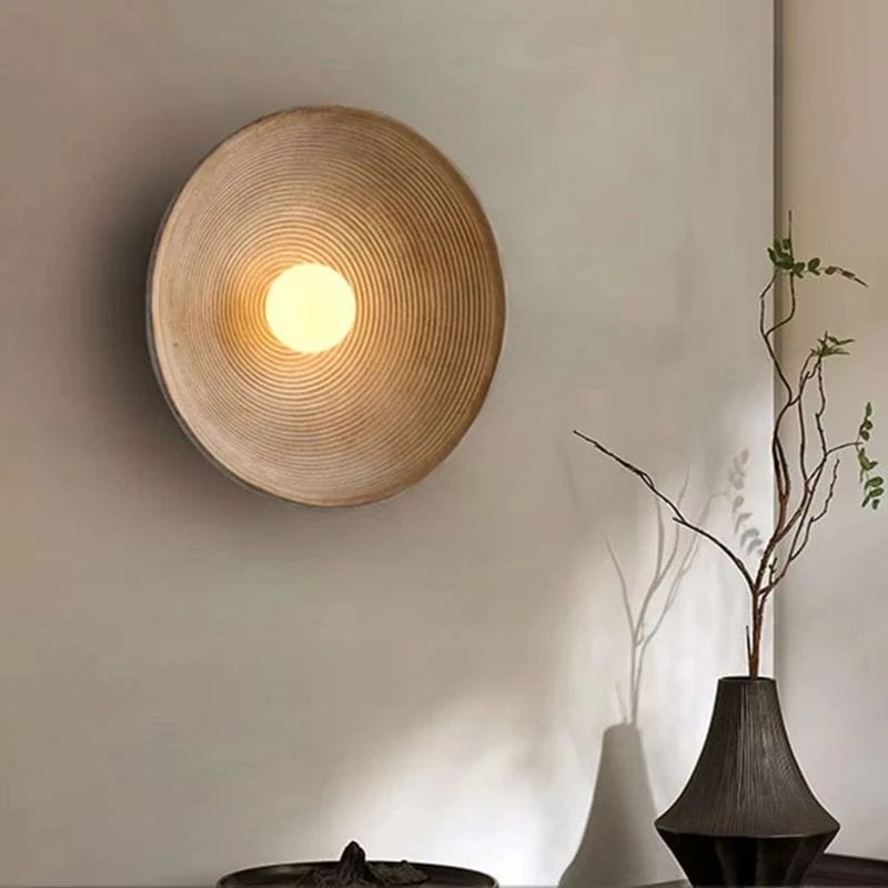Applique Murale Ronde Nordique – Illuminez Votre Intérieur avec Style
