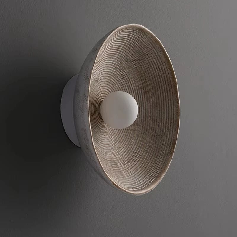 Applique Murale Ronde Nordique – Illuminez Votre Intérieur avec Style