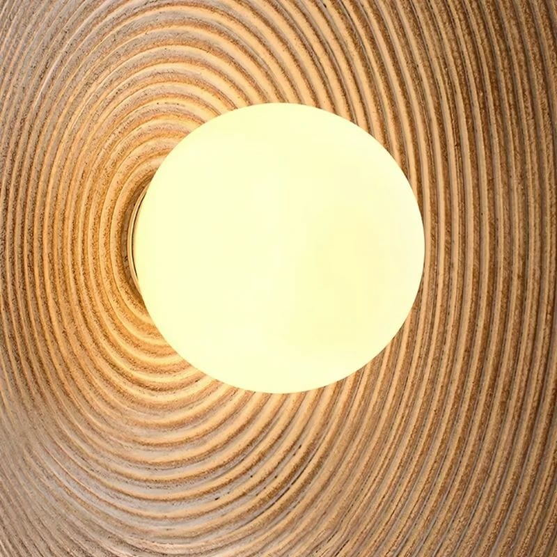 Applique Murale Ronde Nordique – Illuminez Votre Intérieur avec Style