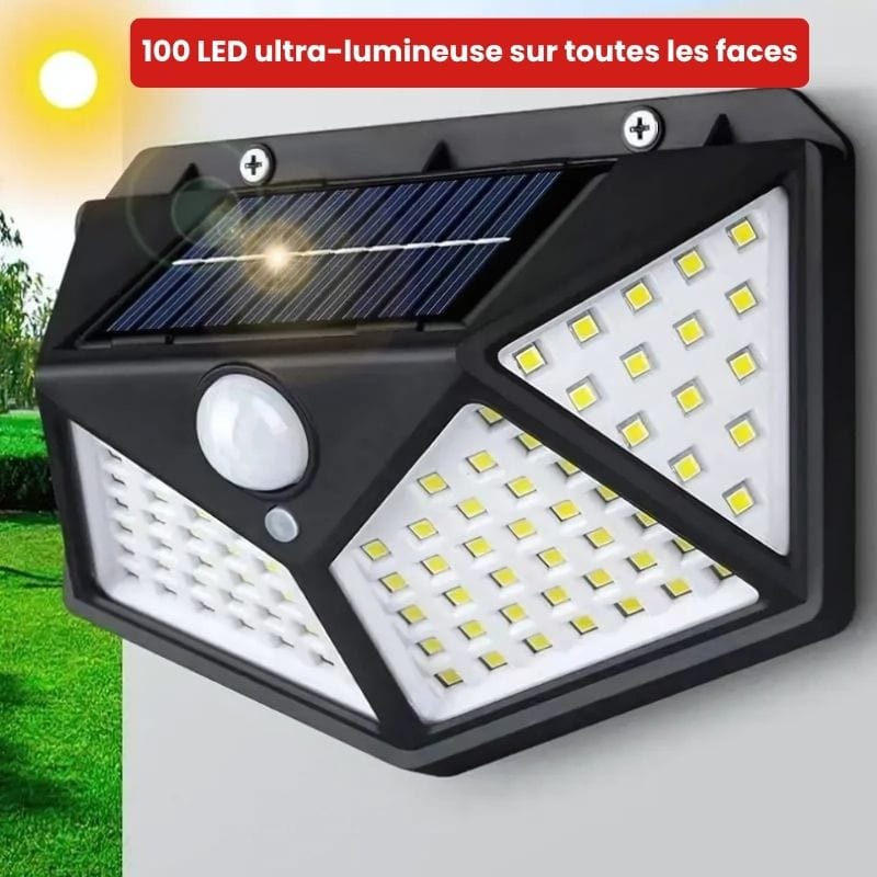 Applique Murale Solaire Puissante – Illuminez Votre Espace Avec Énergie