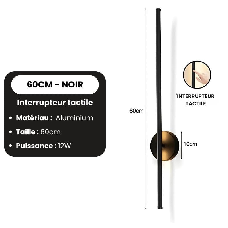 Applique Murale Tactile – Illuminez Vos Murs avec Style Innovant