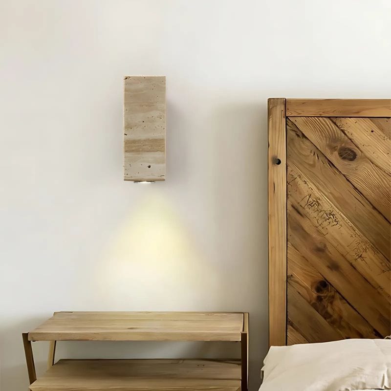Applique Murale Travertin : Illuminez Votre Intérieur avec Élégance