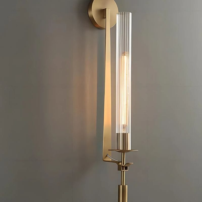 Applique Murale Tube Laiton – Sublimez vos murs avec élégance