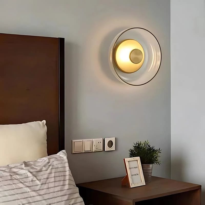 Applique Murale Verre Soufflé – Illuminez Votre Espace avec Style