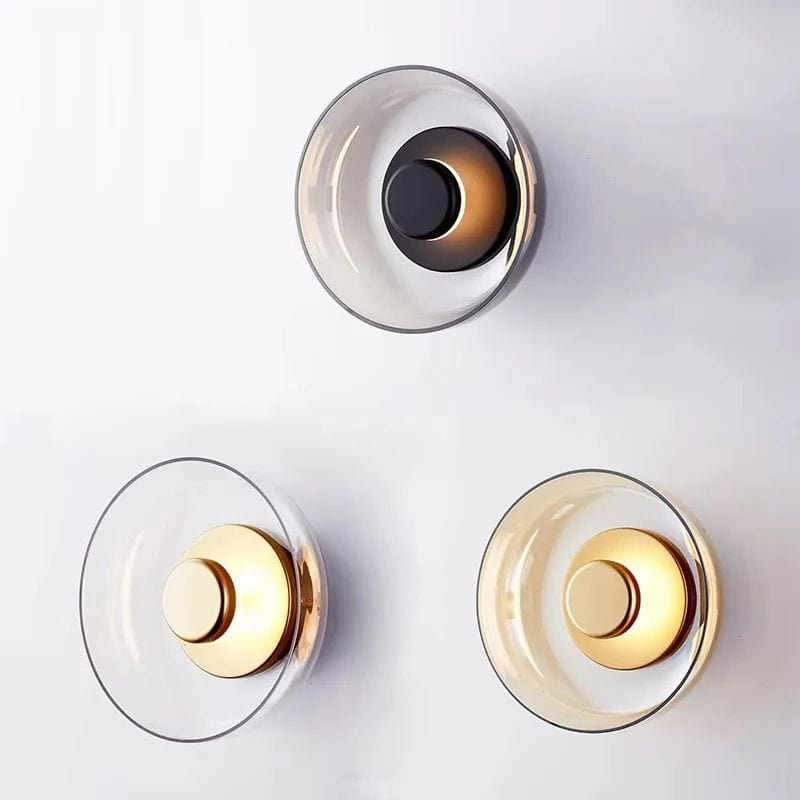 Applique Murale Verre Soufflé – Illuminez Votre Espace avec Style